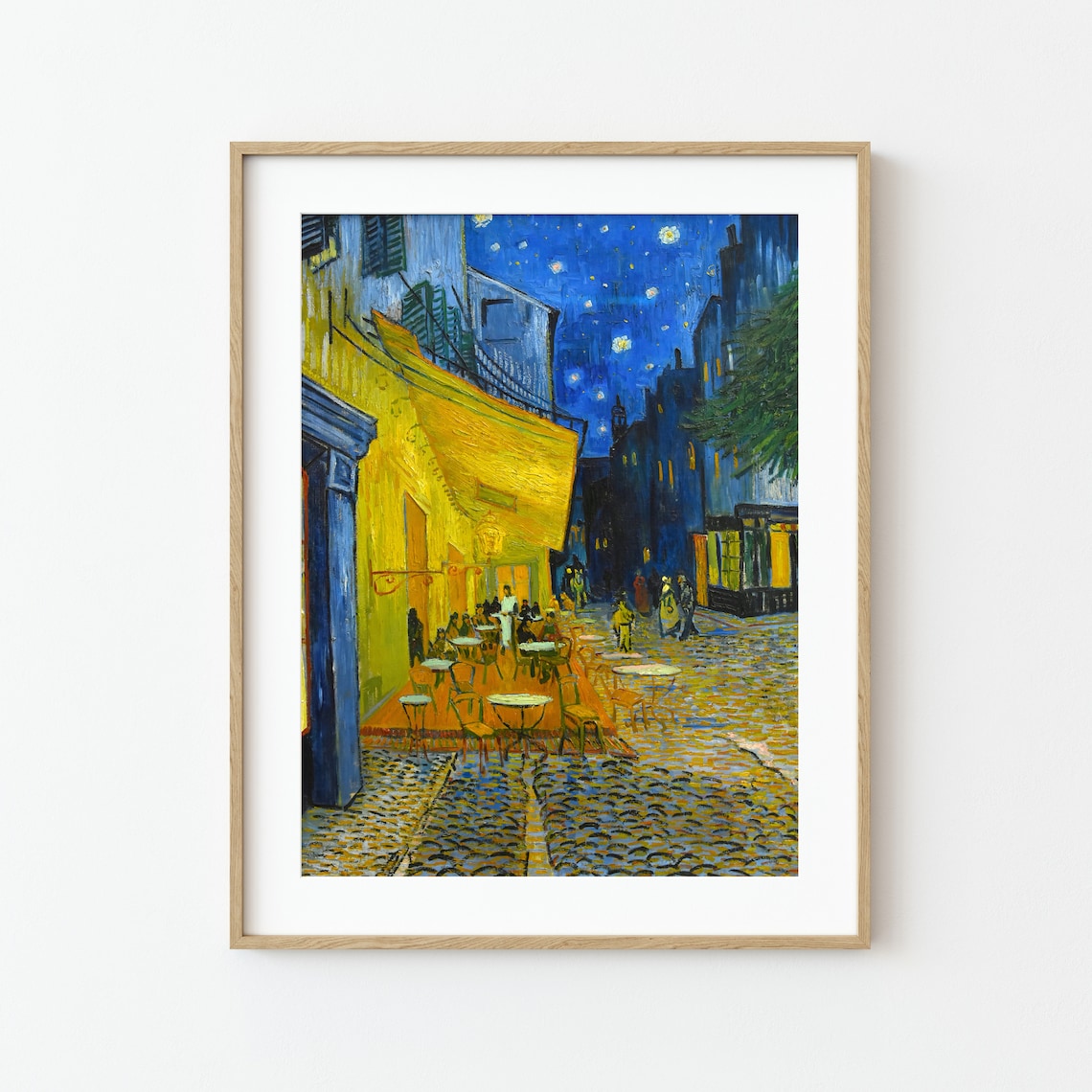 Van Gogh Café Terrace At Night Art Print - Image 3