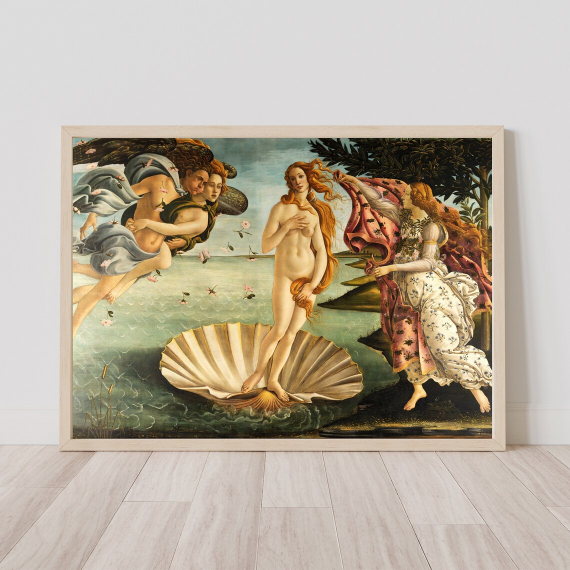 Birth Of Venus By Botticelli, Vintage Art Print - Image 2
