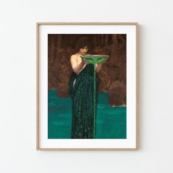 Circe Invidiosa by John William Waterhouse, Art Print