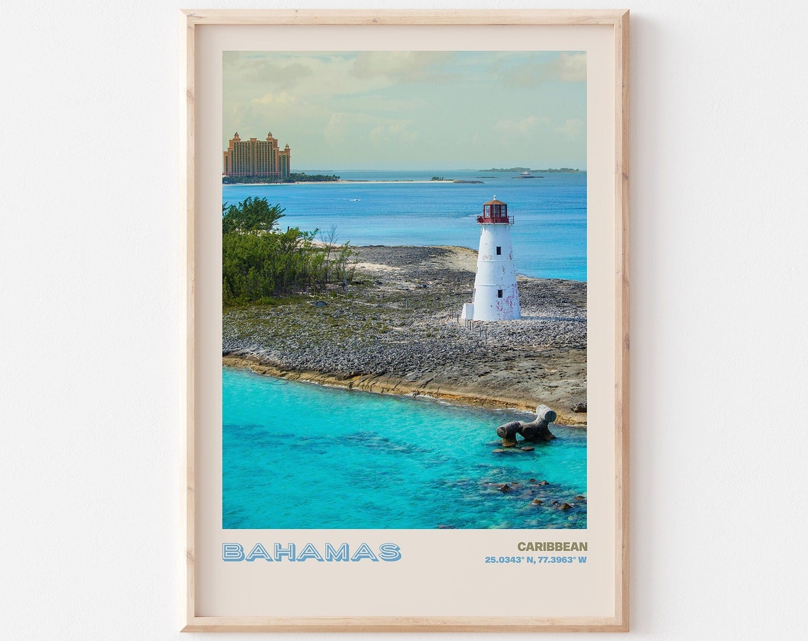 Bahamas Travel Poster Bahamas Print Bahamas Photo Print Bahamas Wall Decor Bahamas Travel Art Bahamas Bahamas Picture Bahamas 13