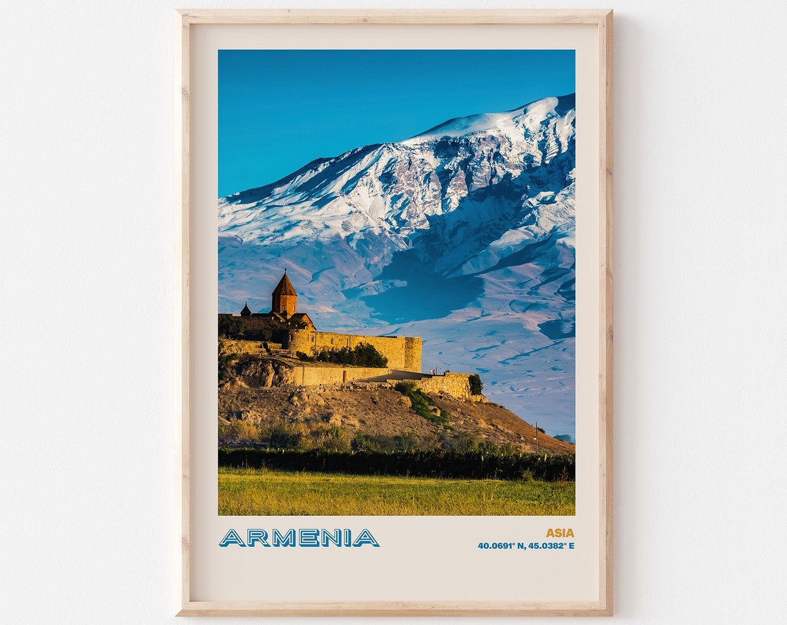 Armenia Travel Poster Armenia Print Armenia Photo Print Armenia Wall Decor Armenia Travel Art Armenia Armenia Picture Armenia 4