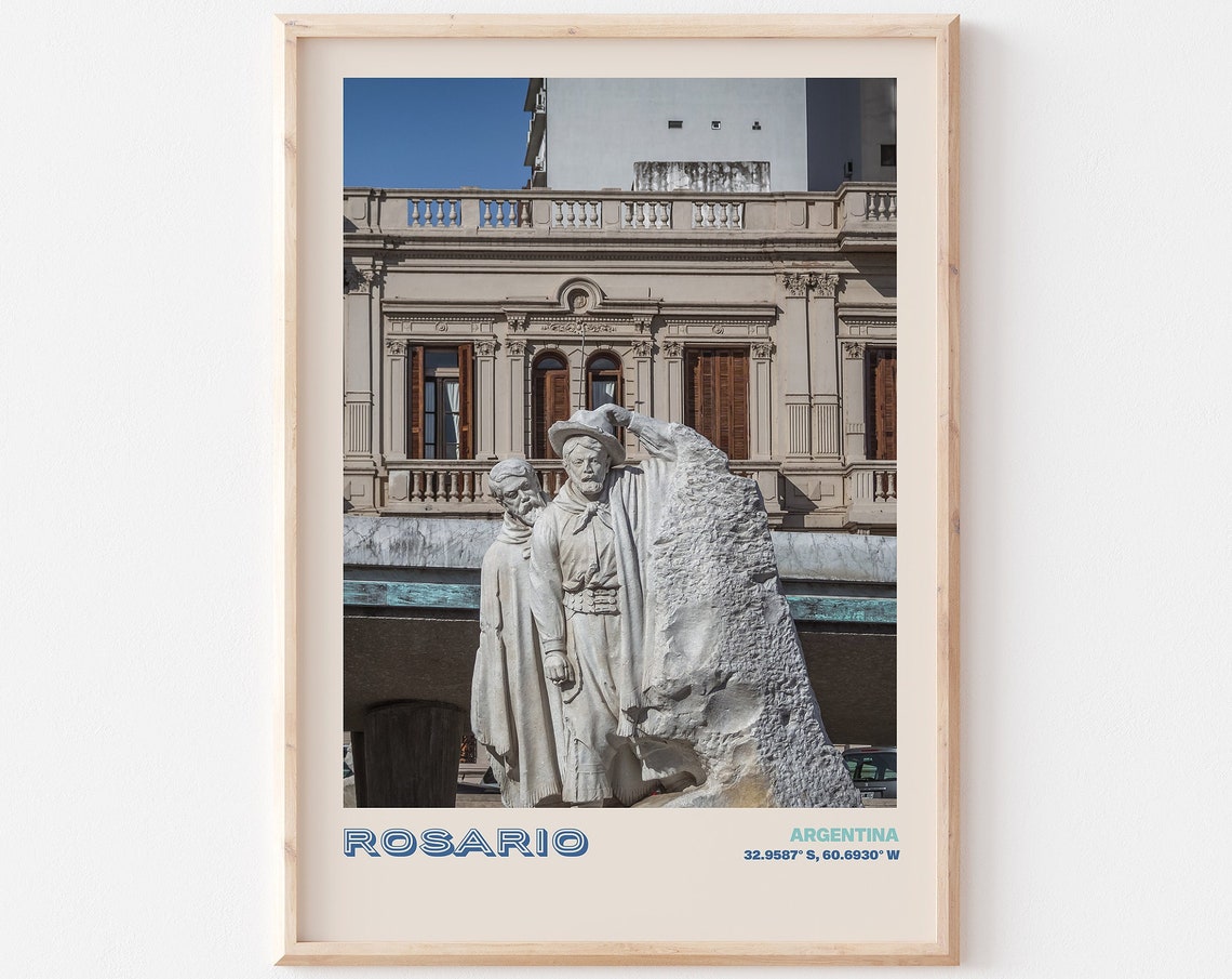 Rosario Travel Poster Rosario Print Rosario Photo Print Rosario Wall Decor Rosario Travel Art Argentina Picture Rosario 1