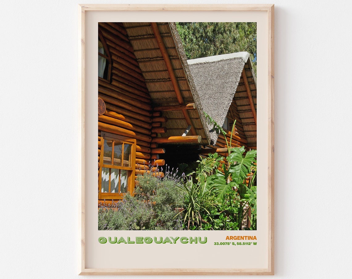 Gualeguaychu Travel Poster Gualeguaychu Print Gualeguaychu Photo Print Gualeguaychu Travel Art Argentina Picture Gualeguaychu 3