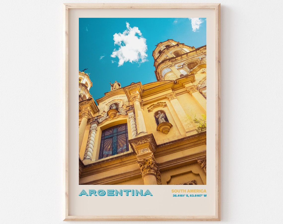 Argentina Travel Poster Argentina Print Argentina Photo Print Argentina Wall Decor Argentina Travel Art Argentina Picture Argentina 10
