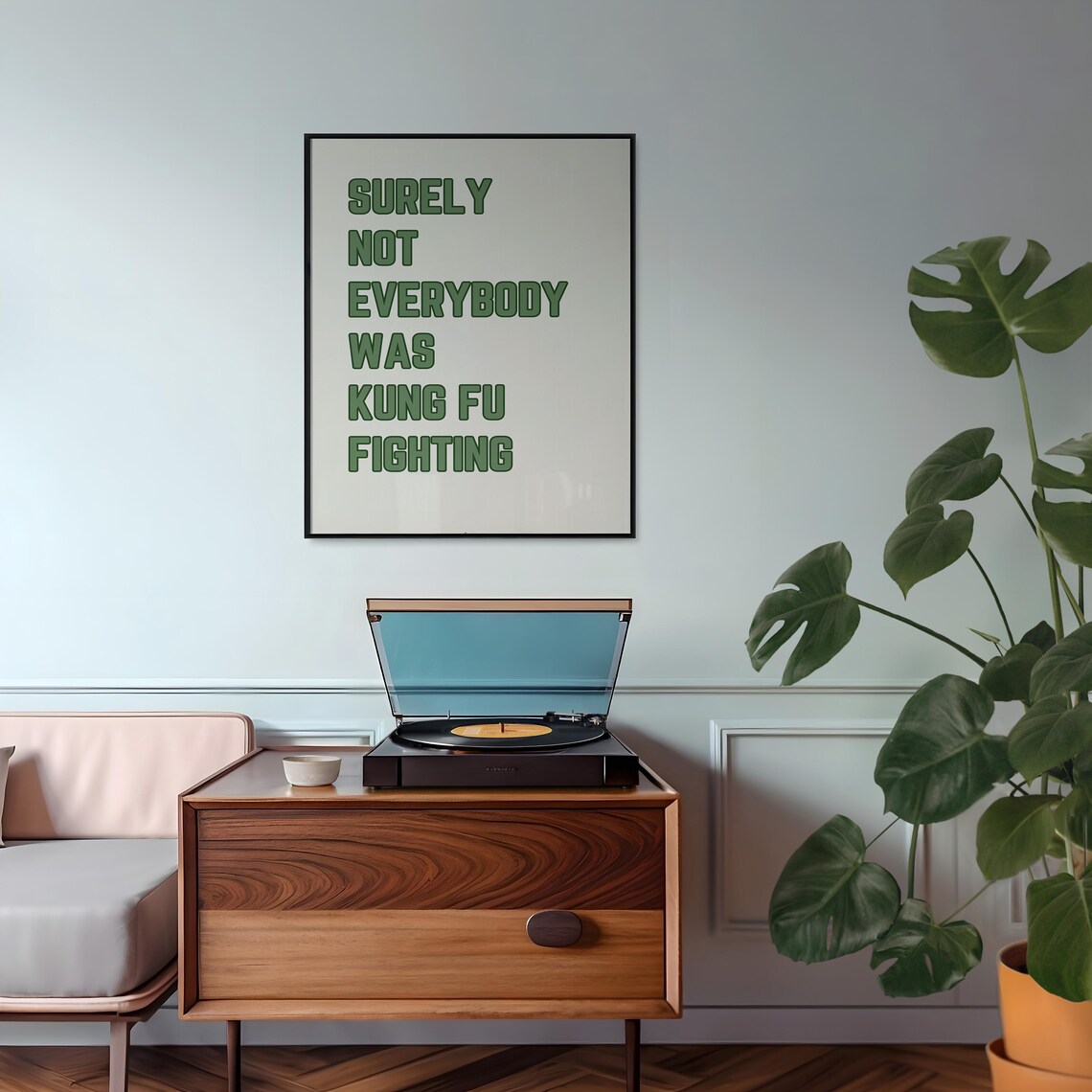 Surely Not Everybody Was Kung Fu Fighting Art Print - Image 3