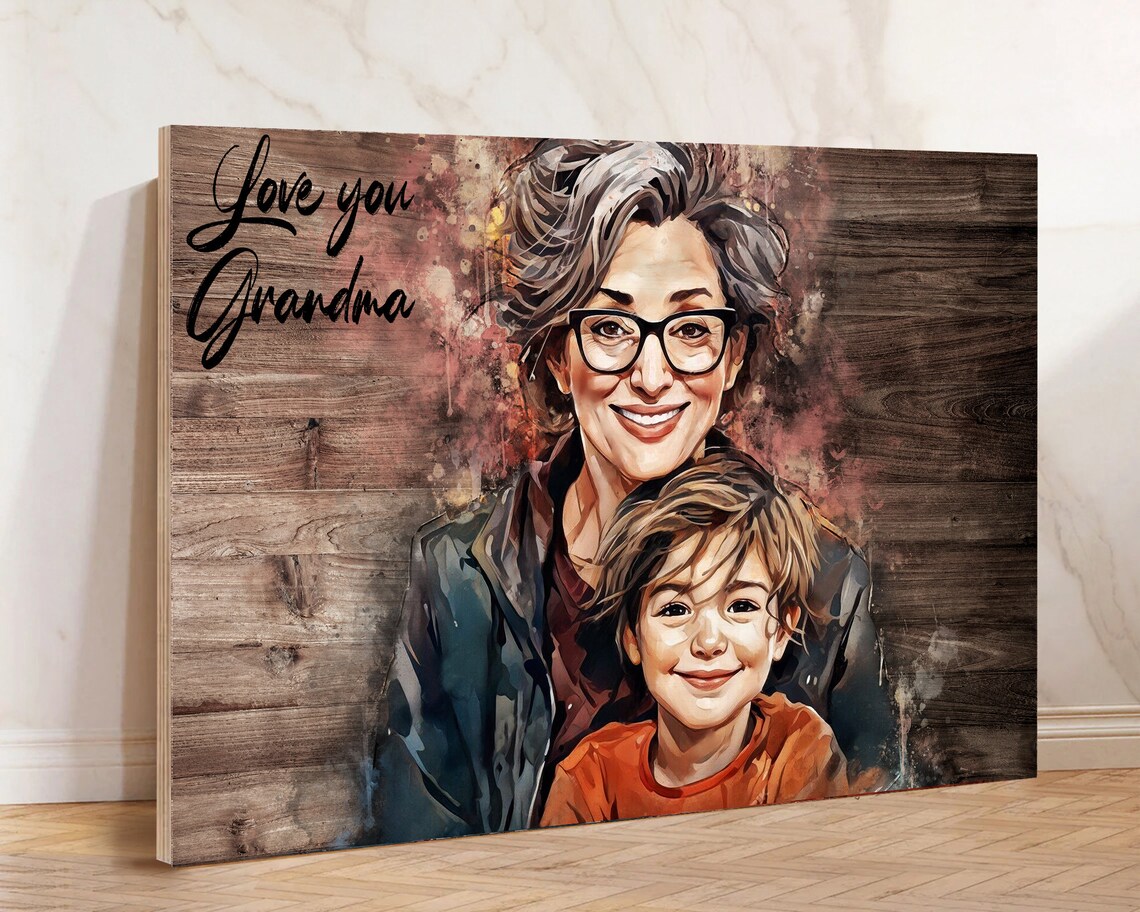 Custom Memorial Photo Tribute, Personalized Poster - Image 2