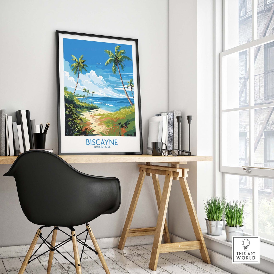 Biscayne National Park Florida Palm Beach Tropical Coast Poster - Image 4