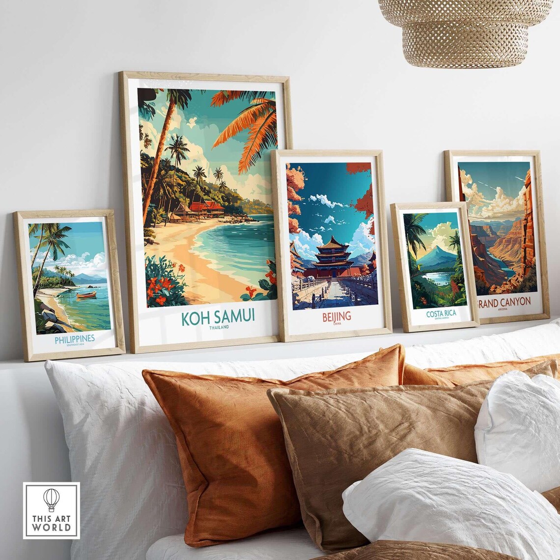 Koh Samui Travel Poster, Thailand Wall Art - Image 3