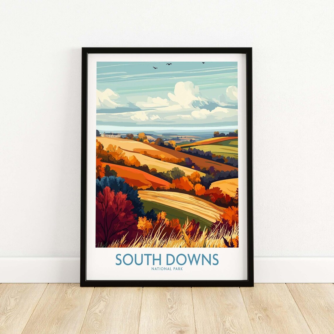 South Downs National Park Travel Poster - Image 5