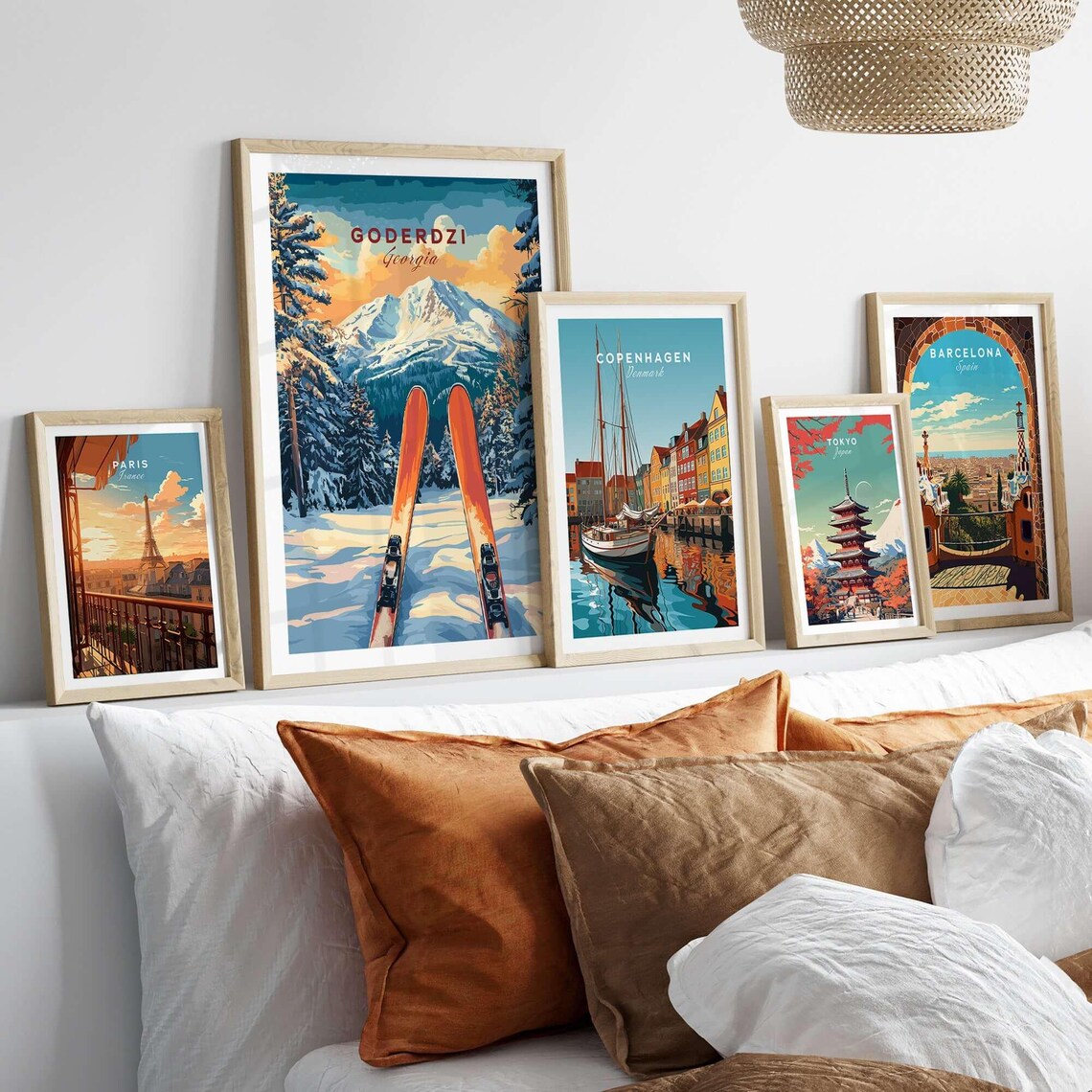 Goderdzi Ski Resort, Winter Sports Travel Poster - Image 3