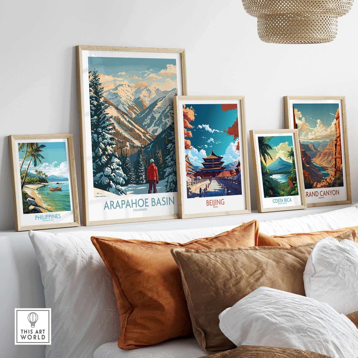 Arapahoe Basin Ski Poster, Winter Sports Gift - Image 3