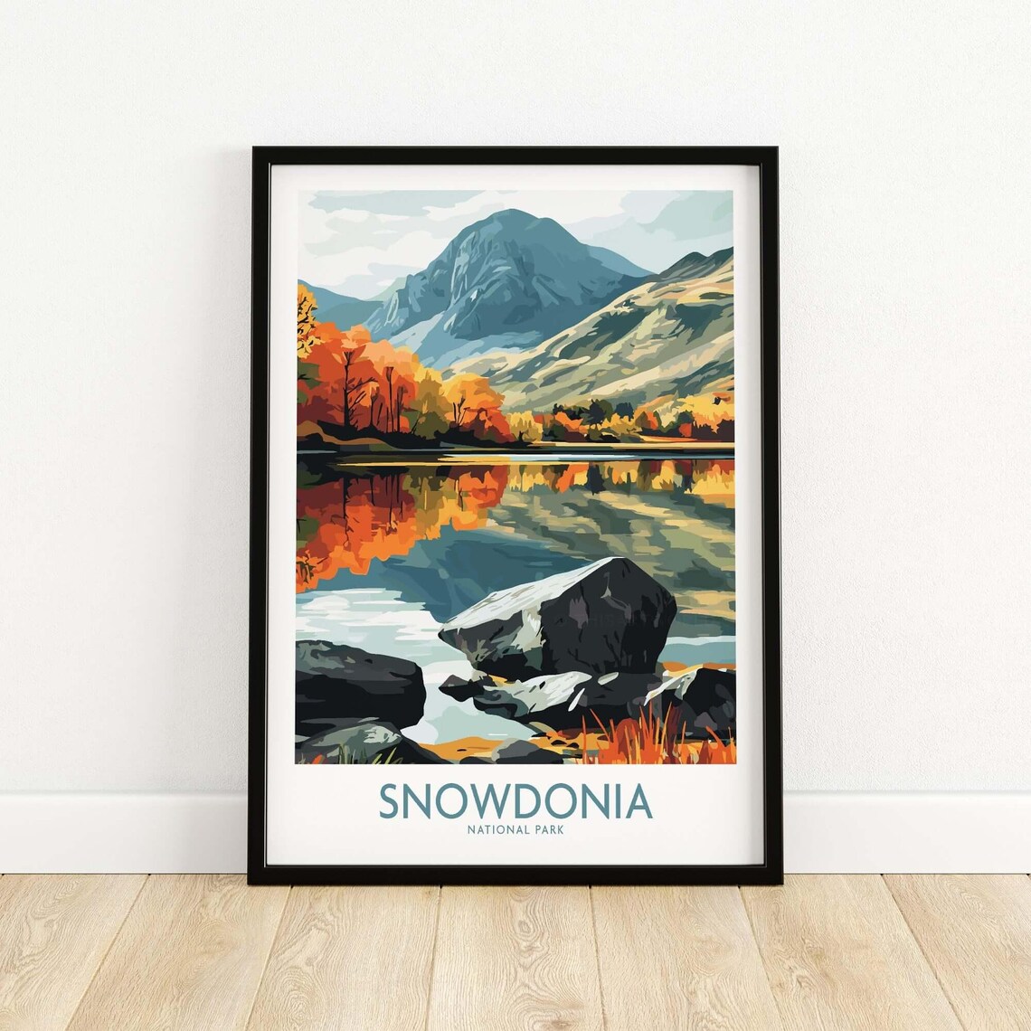 Snowdonia National Park - Vintage Travel Poster - Image 5