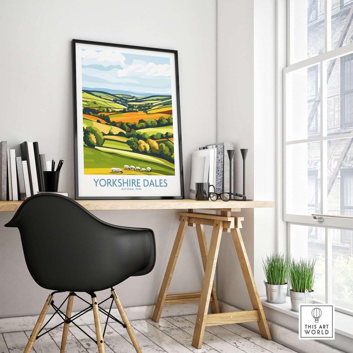 Yorkshire Dales National Park, England Travel Poster - Image 4