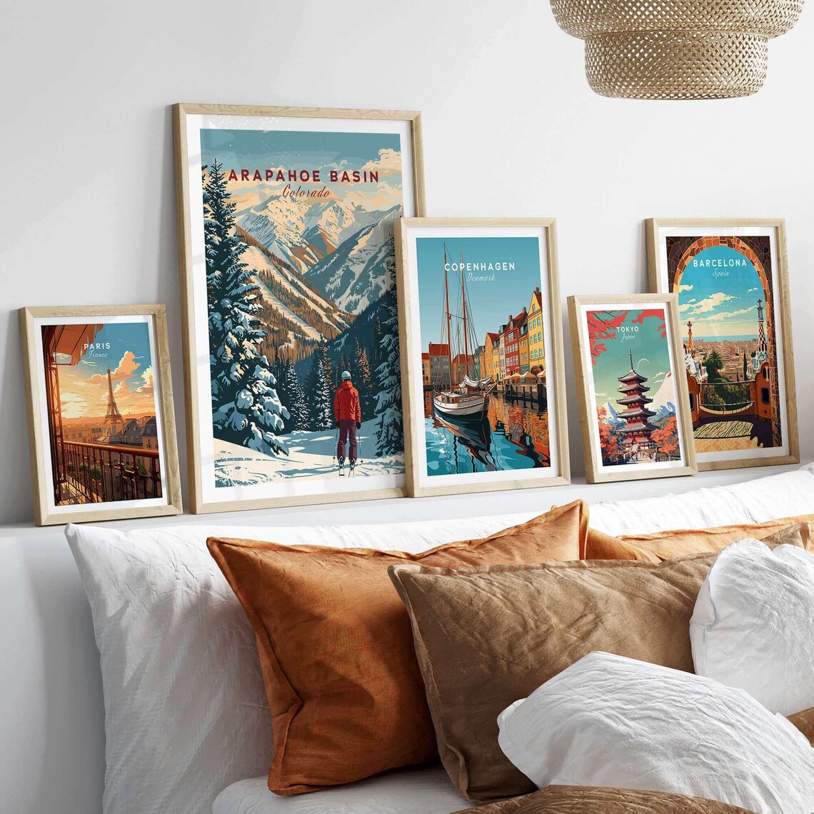 Arapahoe Basin Colorado Ski Resort Poster Print - Image 3