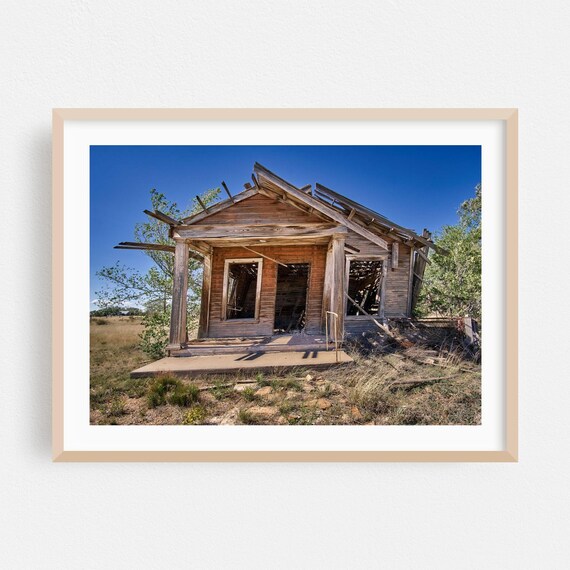 Abandoned Old House In The New Mexico Desert Fine Art Photo Print