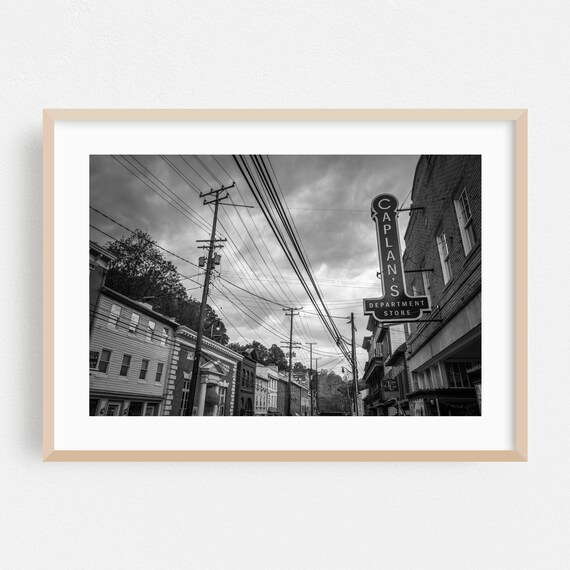Ellicott City Maryland Black And White Historic Photo Poster