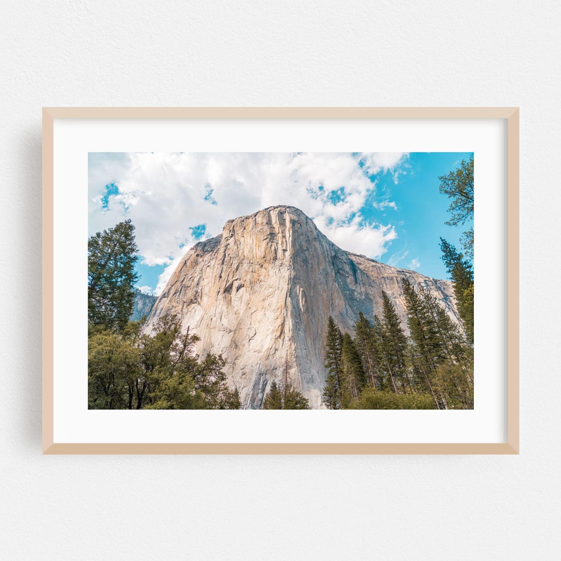 El Capitan Granite Monolith Yosemite National Park Photography Poster