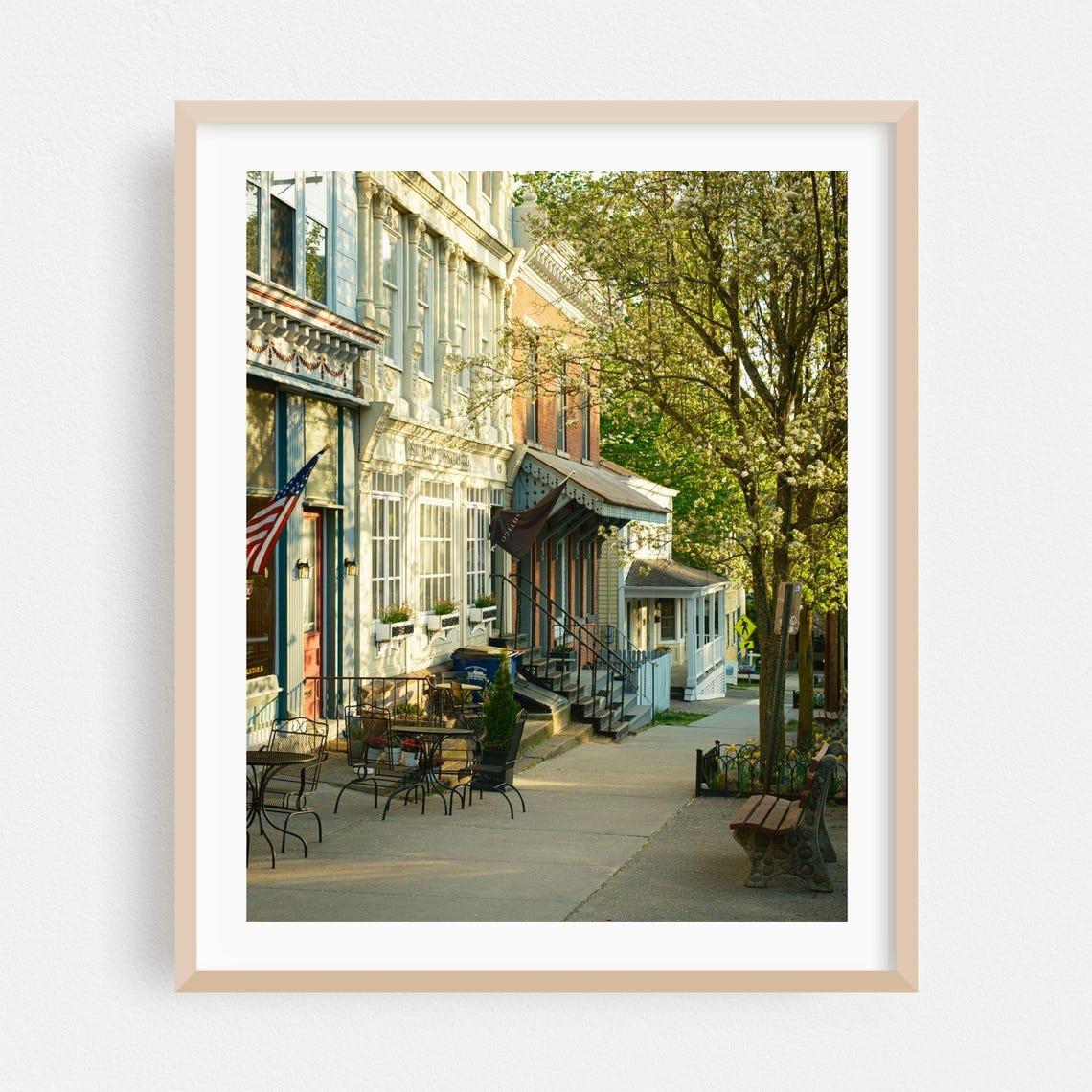 Cold Spring New York Historic Storefront Street Photo Wall Poster