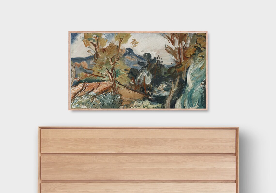 Spring Painting Frame TV Art, Seasonal Wall Art Print - Image 2
