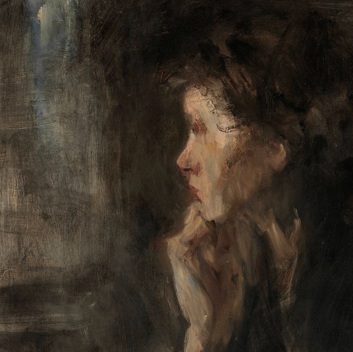 Vintage Portrait of Woman Art Print - Image 3