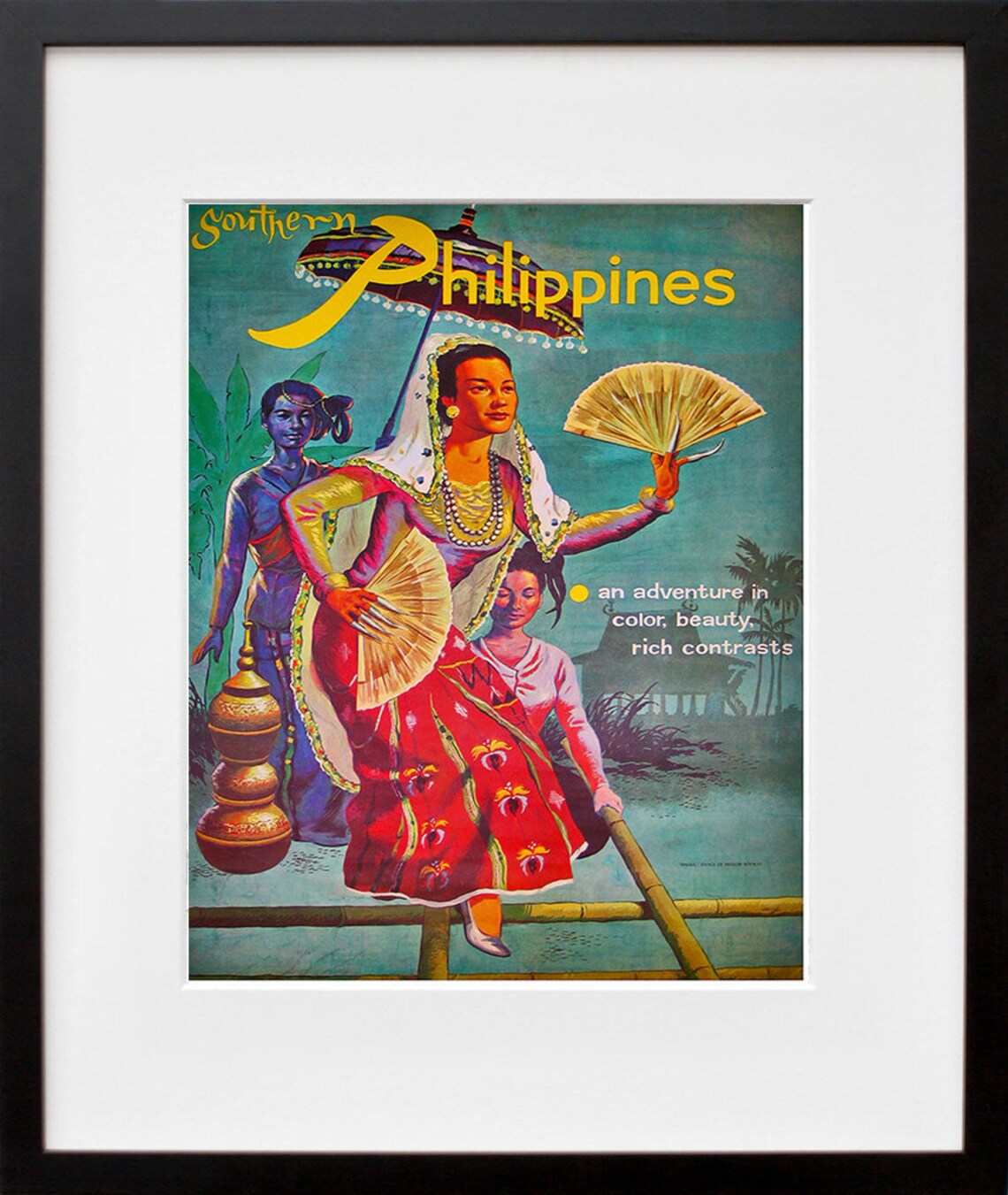 Philippines Travel Poster, Home Decor Art Print - Image 2