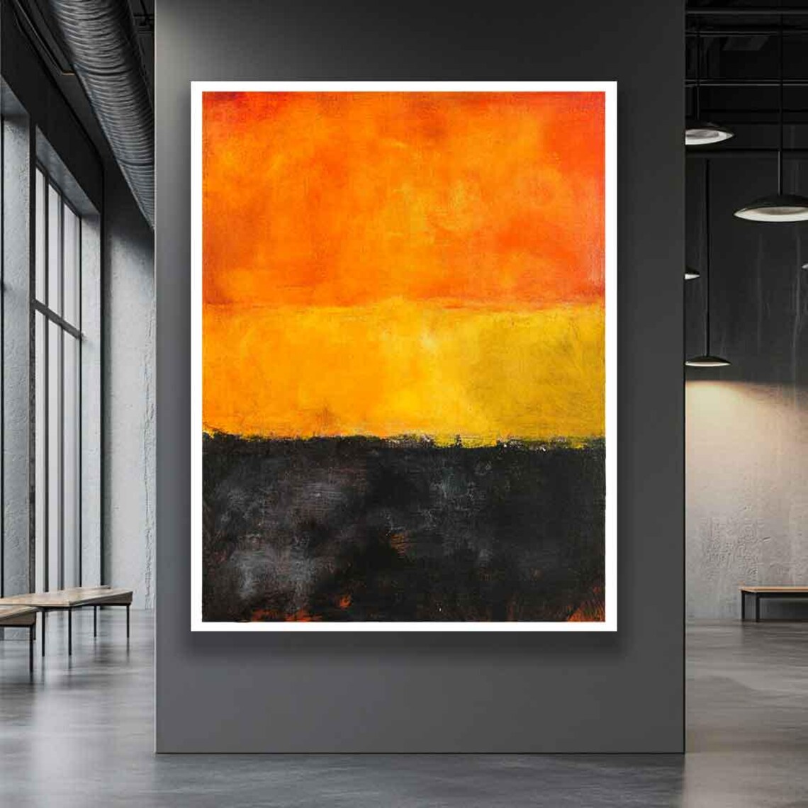 Mark Rothko Style Abstract Art Print, Minimalist - Image 5