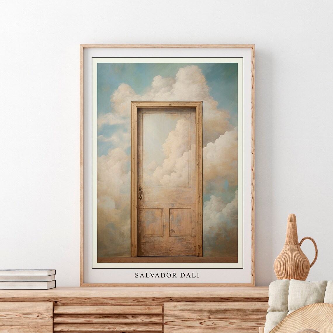 The Door by Salvador Dali, Surreal Art Print