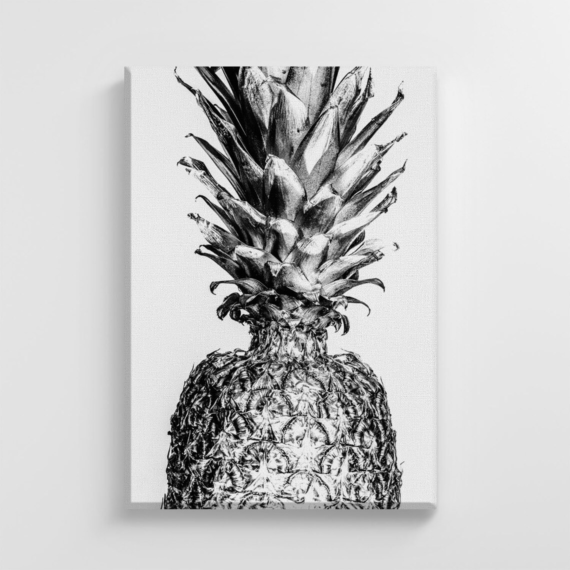 Pale Pineapple Tropical Nature Art Print