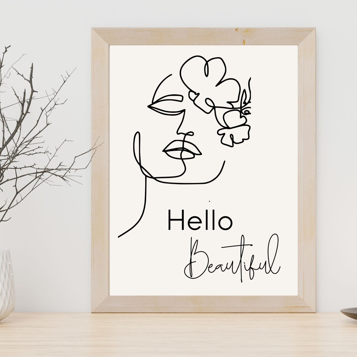 Words Affirmation Poster, Minimalist Wall Art Print - Image 4