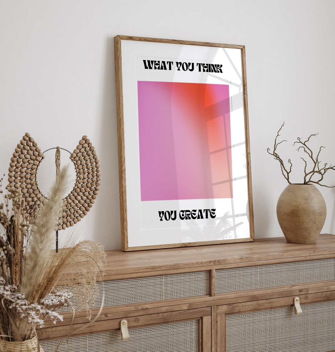 Spiritual Gradient Aura Poster Set What You Feel You Attract - Image 2