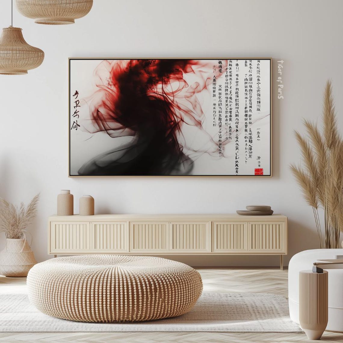 Colorful Abstract Archways Mid Century Modern Geometric Boho Wall Art - Image 2