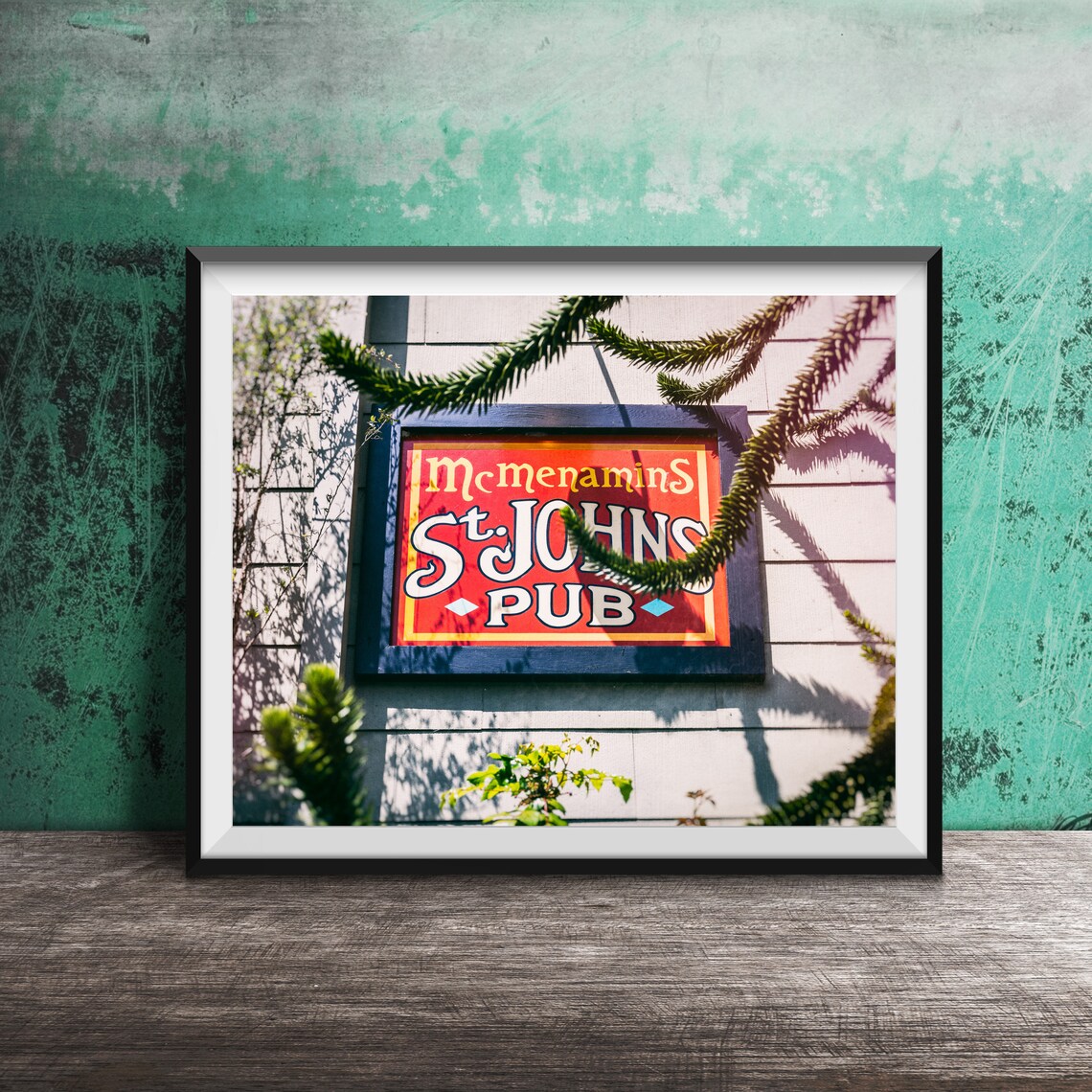 McMenamins St. Johns Pub Portland Oregon Sign Photography Poster