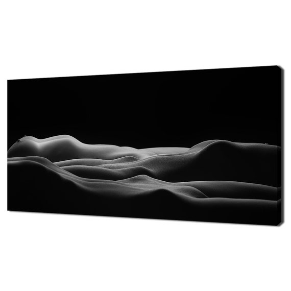 Erotic Nude Girls Sexy Black And White Modern Design Home Decor Print Wall Art Picture