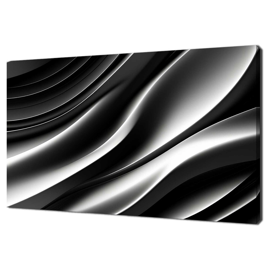 Abstract Waves, Modern Home Decor Art Print