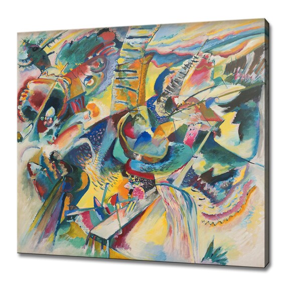 Wassily Kandinsky Improvisation Klamm, Art Print