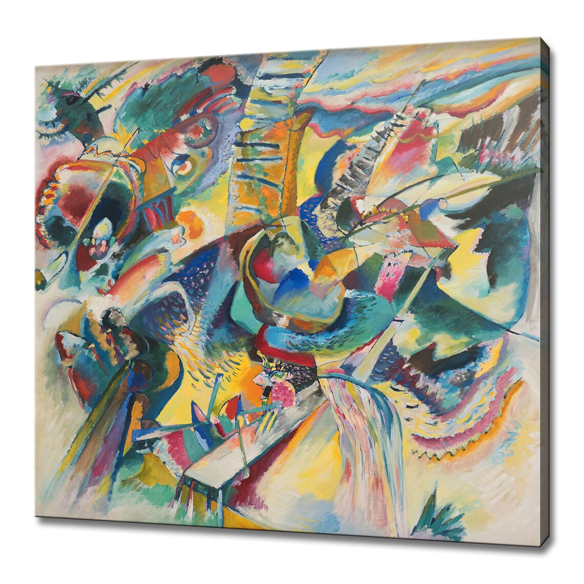 Wassily Kandinsky Improvisation Klamm, Art Print
