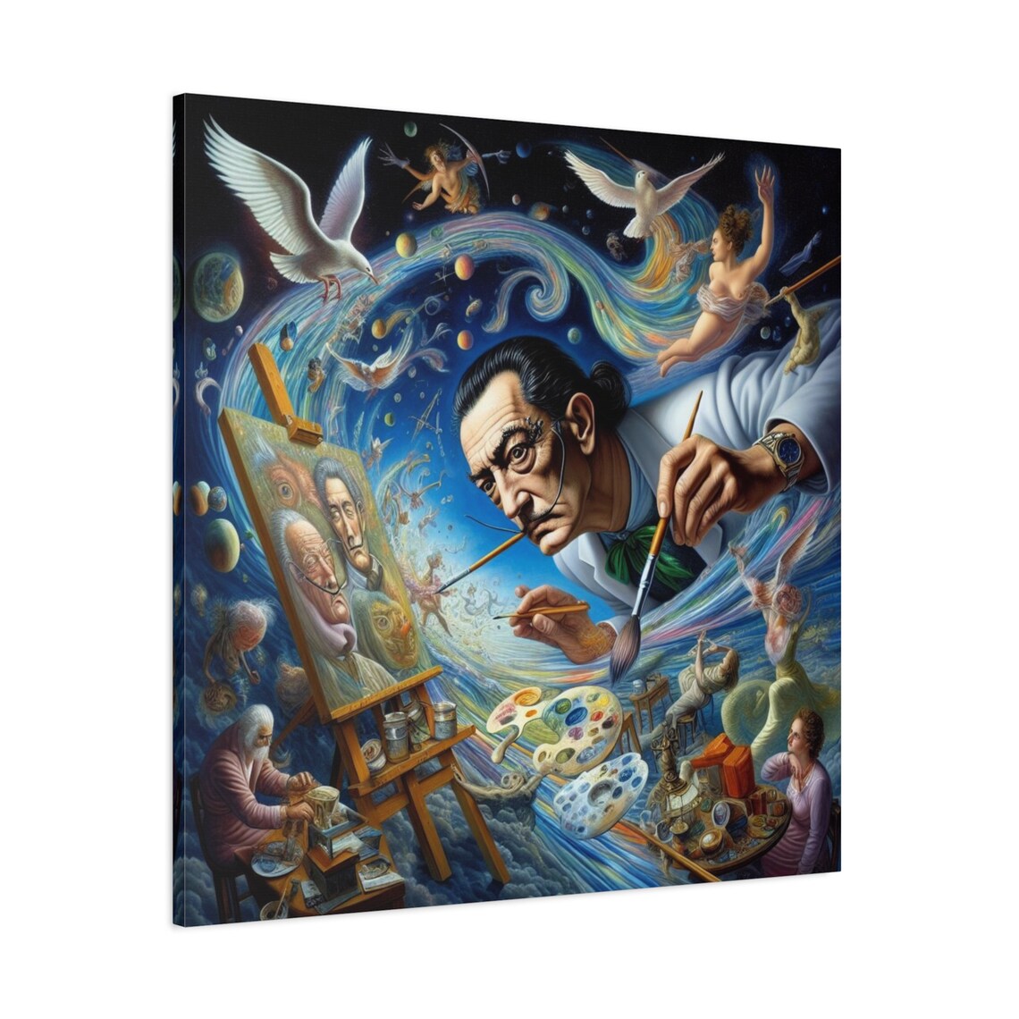 Salvador Dali Surreal Fantasy Art Print, Mystical - Image 2