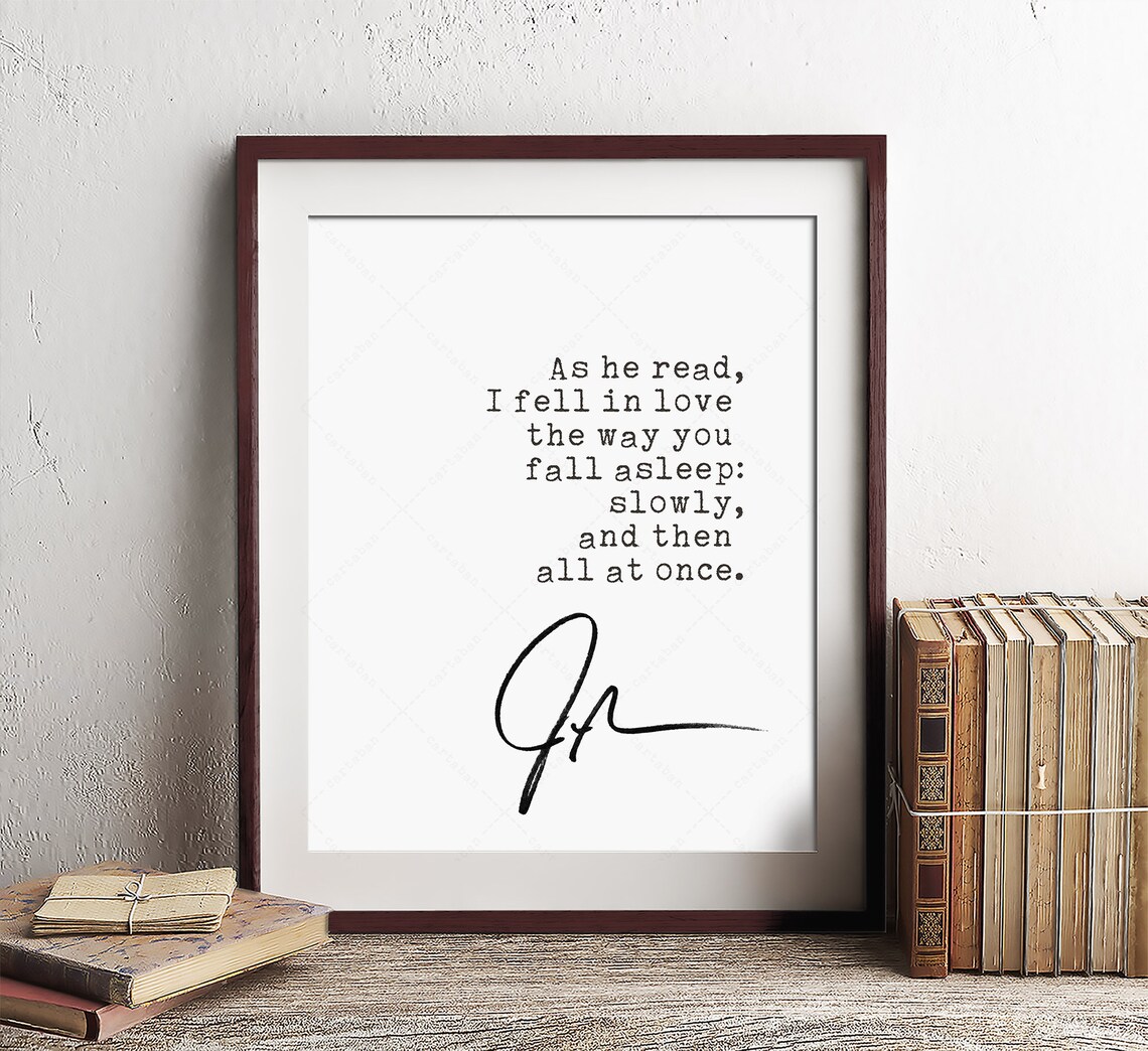 The Fault In Our Stars Quote, John Green Poster - Image 4