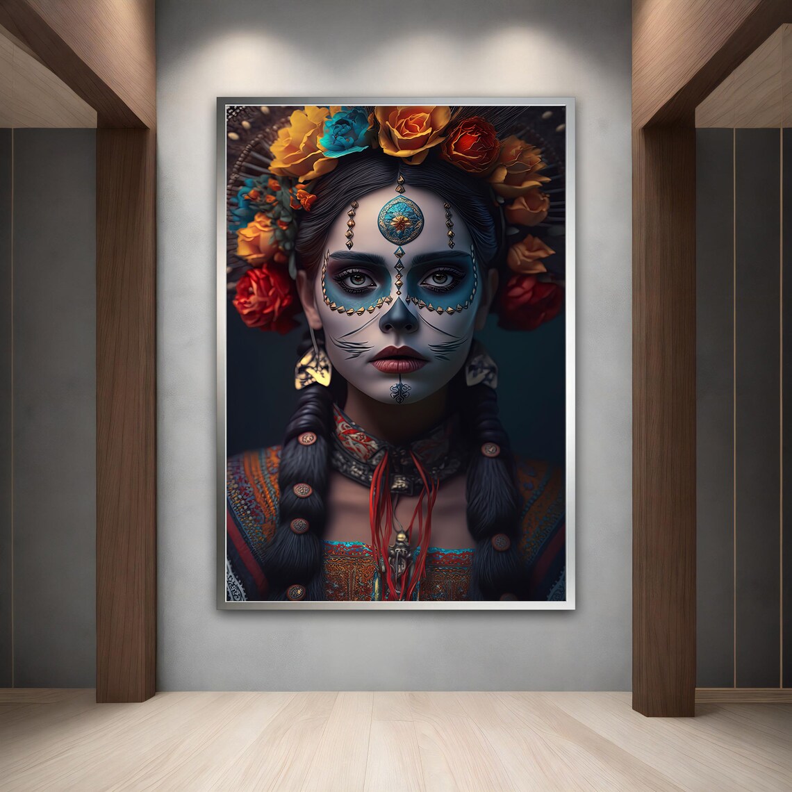 Ethnic Wall Art Ethnic Wall Decor African Wall Art African Print Ethnic Ethnic Painting Print - Image 2