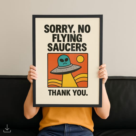 Funny Typography Artful Wall Poster Homely Art Print Modernism Ironic Minimal Gift No 65