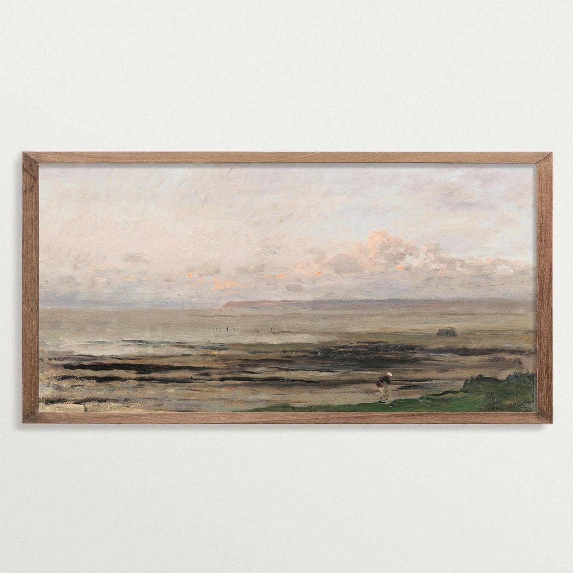 Moody Seascape Poster Print, French Country Decor
