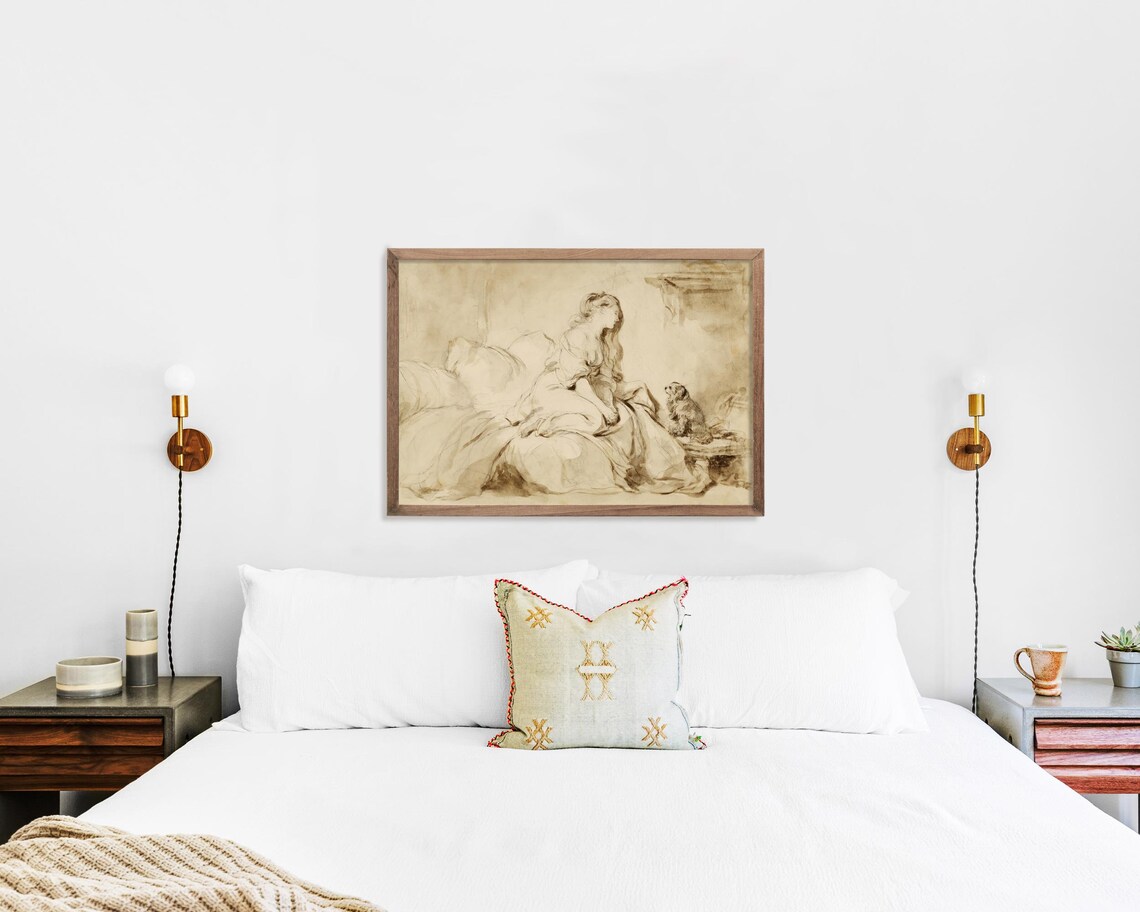 Rococo Coquette Room Decor, Regency Wall Art - Image 2