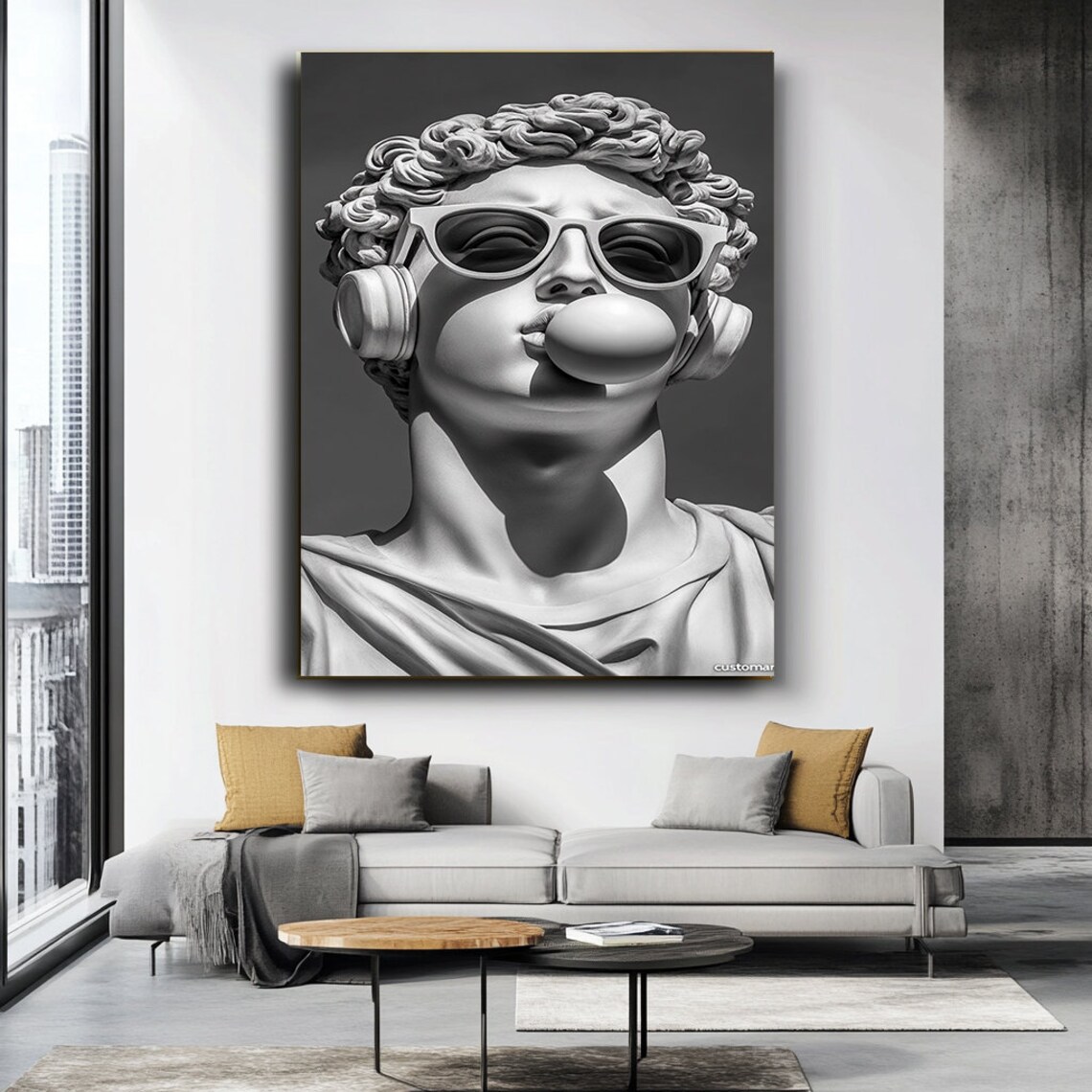 Whimsical Funny Comical Home Decor, Quirky Art Print - Image 3