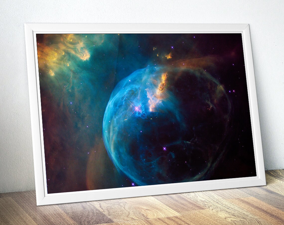 Outer Space Astronomy Nasa Hubble Galaxy Poster Print - Image 4