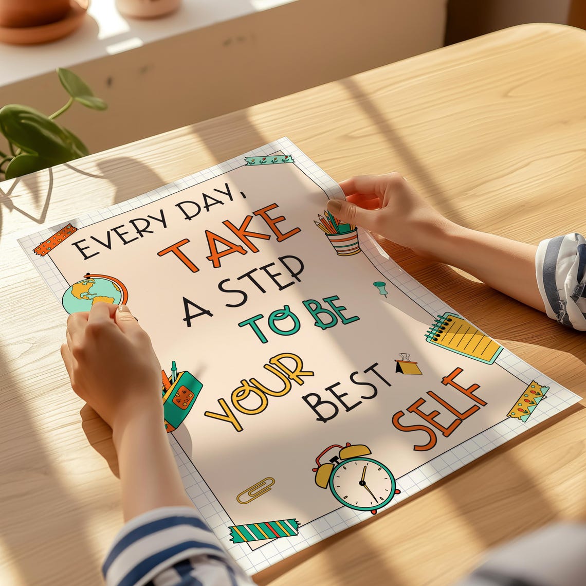 Kids Poster Kids Mental Health Print Kids Playroom Motivational Poster Classroom Poster Homeschool Poster Inspirational Poster School - Image 2