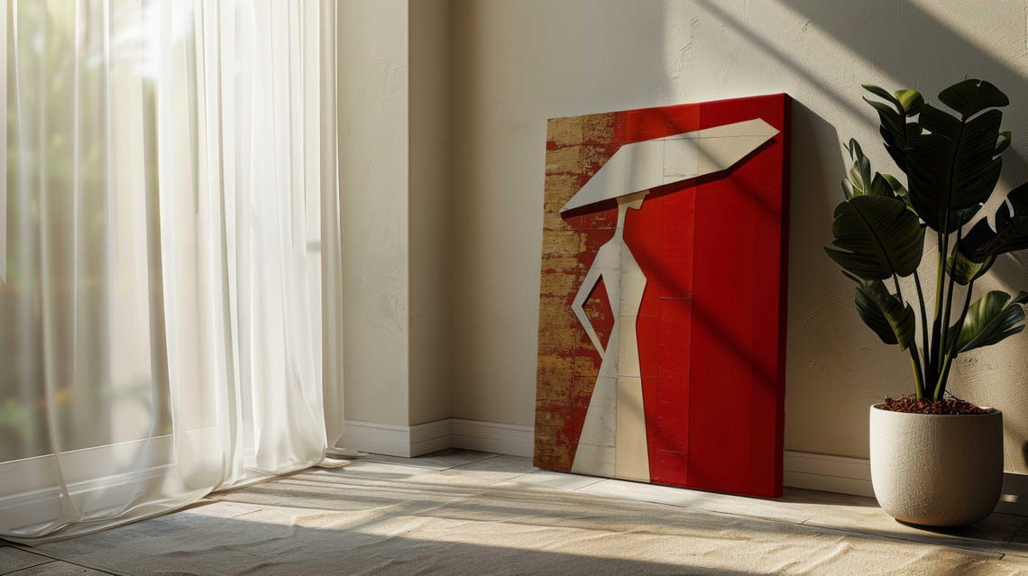Abstract Art, Modern Housewarming Gift - Image 3
