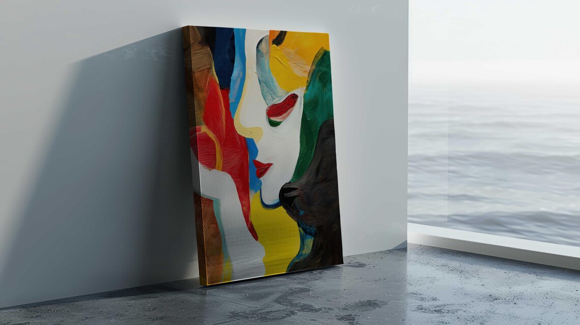 Abstract Expressionist Modern Art, Housewarming Gift