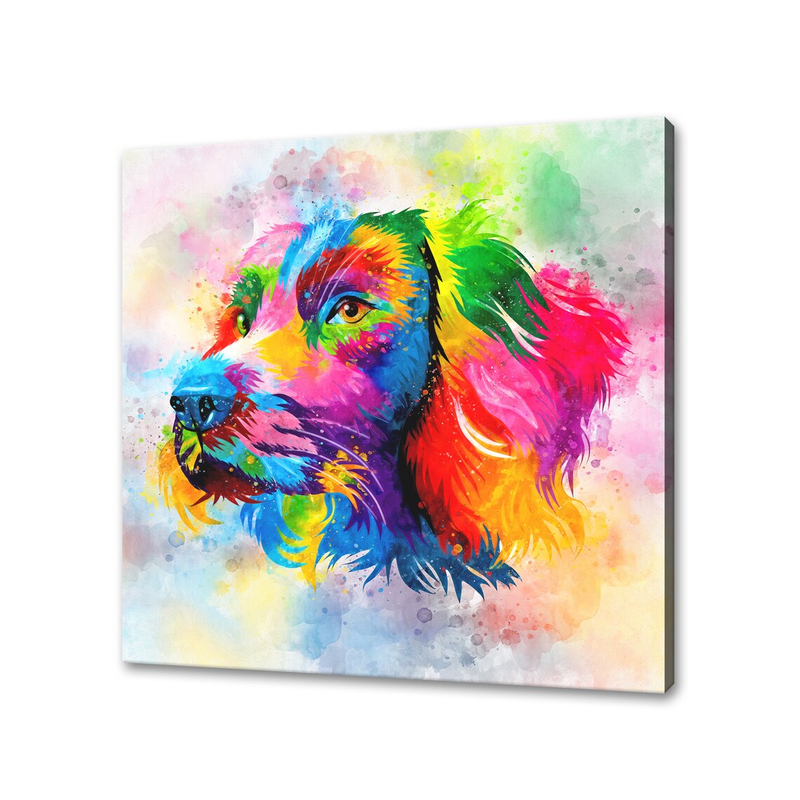 Customised Dog and Cat Wall Art Print, Pet Decor