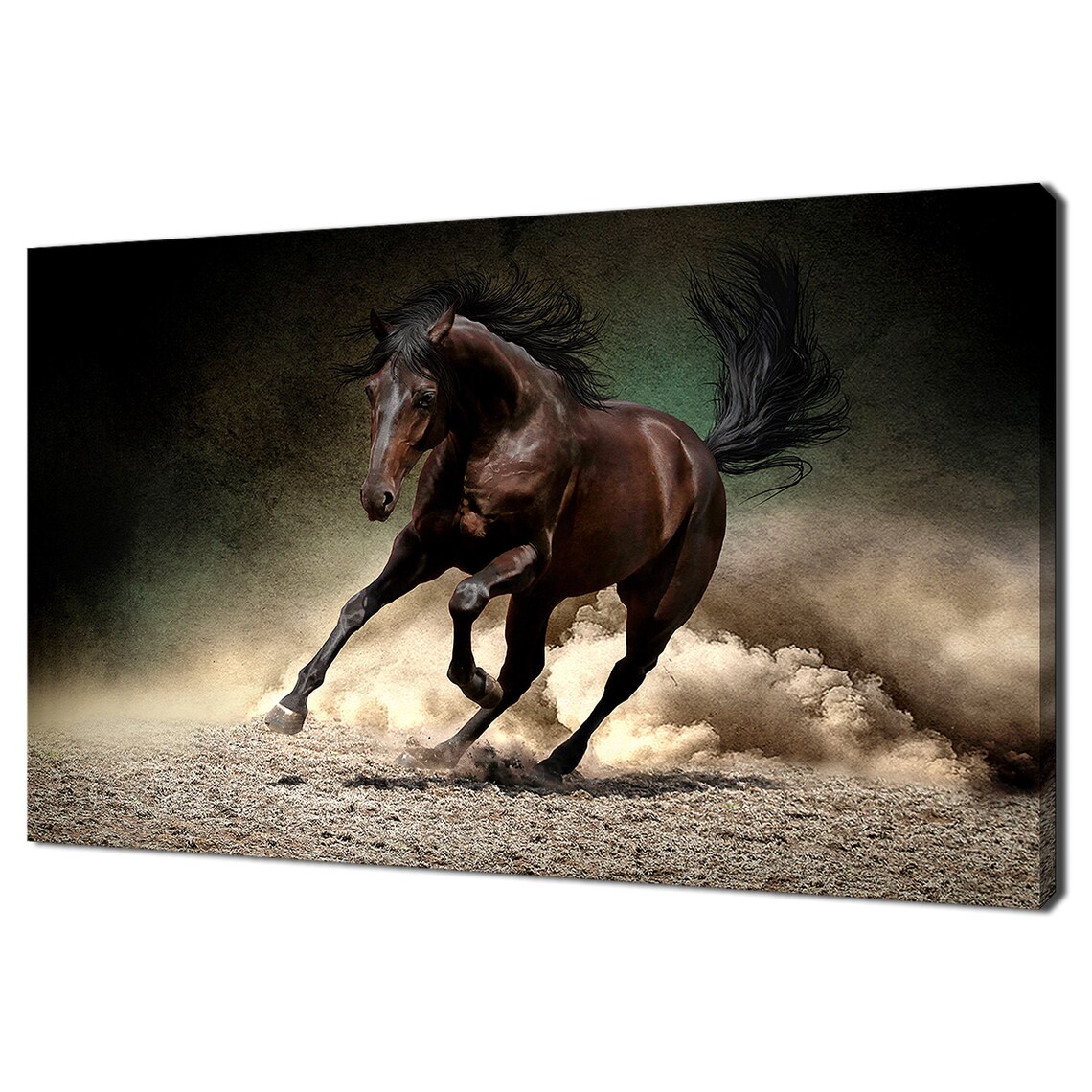 Custom Horse Art Print, Colorful Horse Wall Art