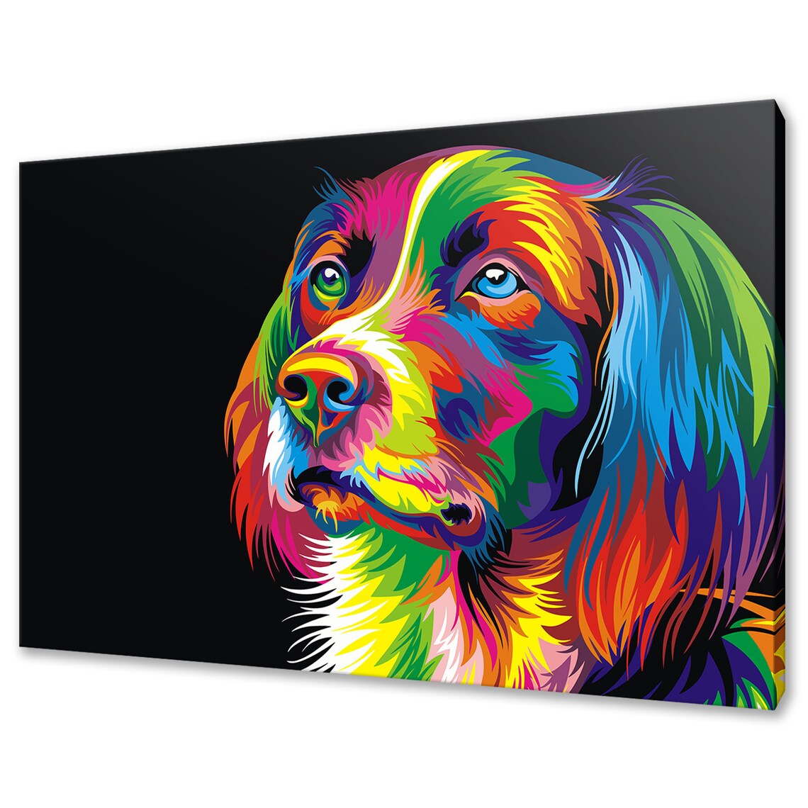 Dog Print Wall Art Print, Animals & Wildlife Decor